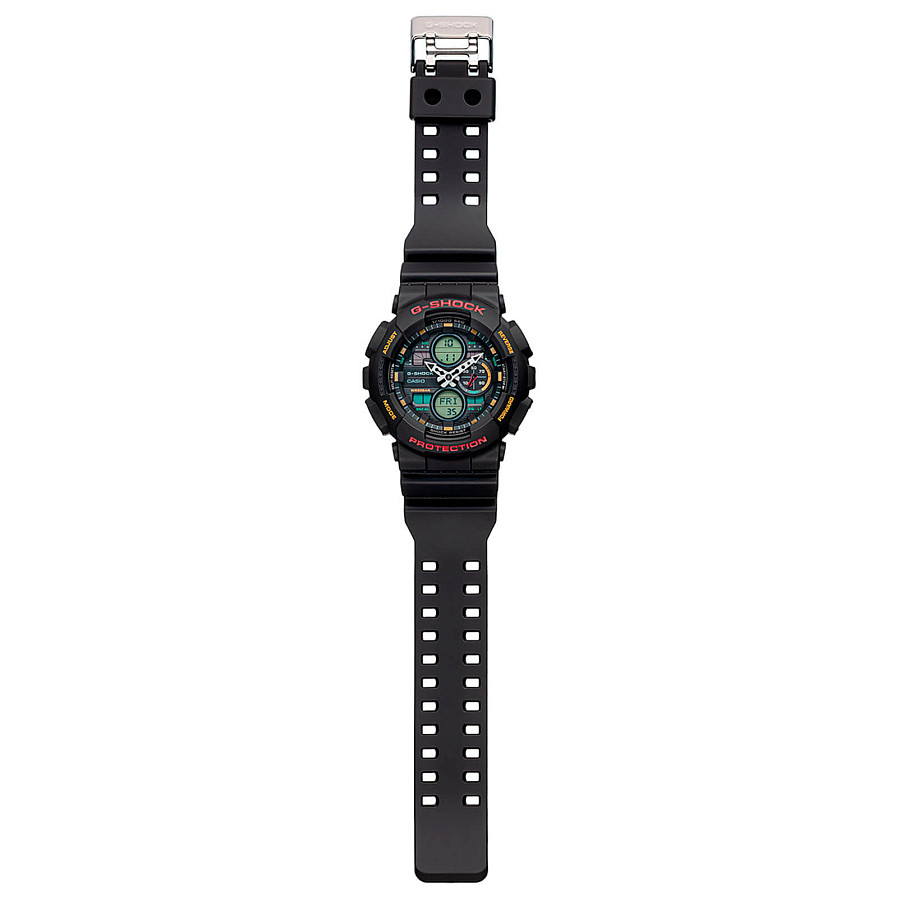 Часы Casio G-Shock GA-140-1A4DR (GA-140-1A4) — мужские, черный