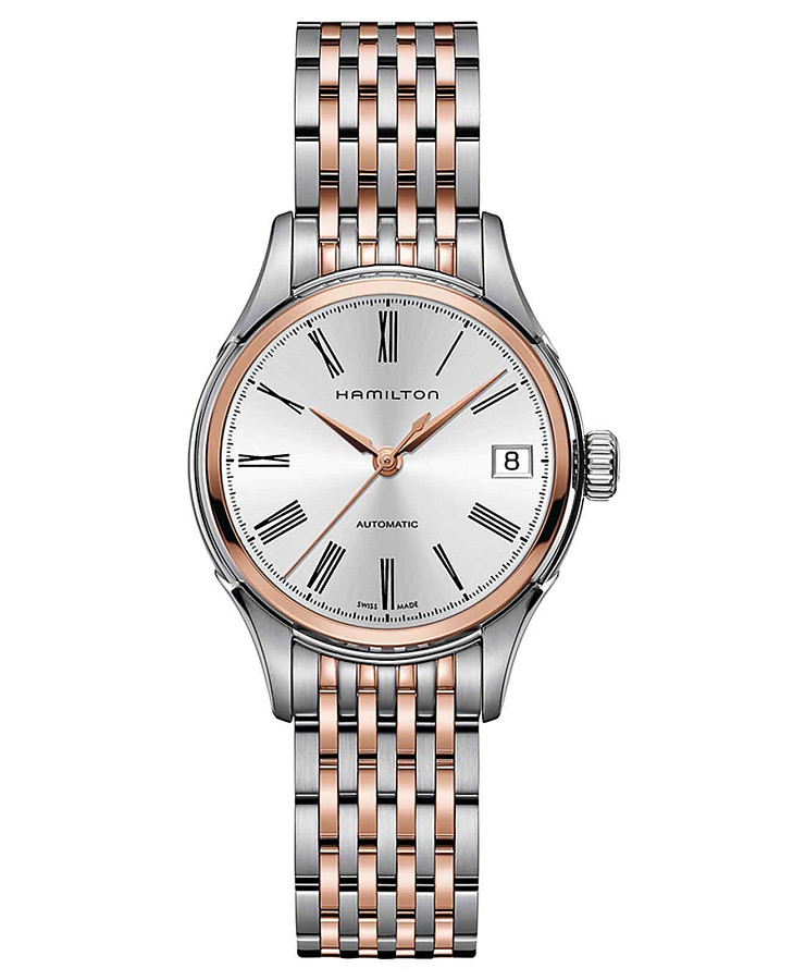 Часы Hamilton American Classic Valiant Auto H39425114 — женские, серебристый