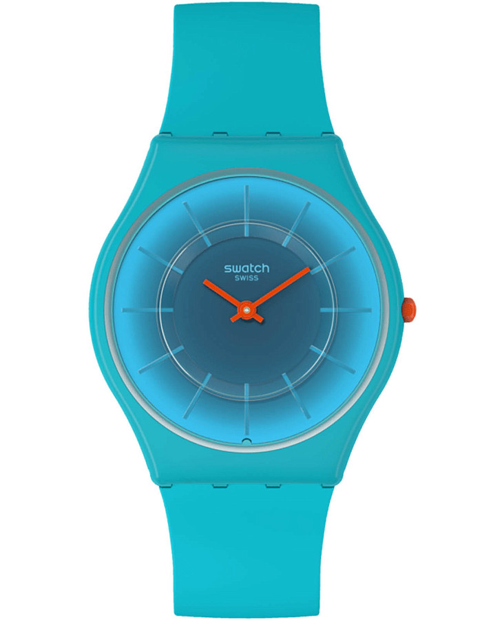 Часы Swatch Skin Classic Biosourced SS08N114 — женские, голубой