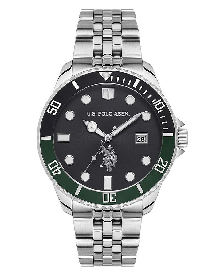 Часы U.S. Polo Assn. Fundamental USPA1048-07 — мужские, черный