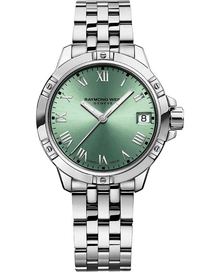 Часы Raymond Weil Tango 5960-ST-00520 — женские, зеленый