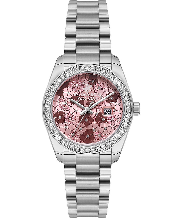 Часы Beverly Hills Polo Club BP3596C.380 — женские, розовый