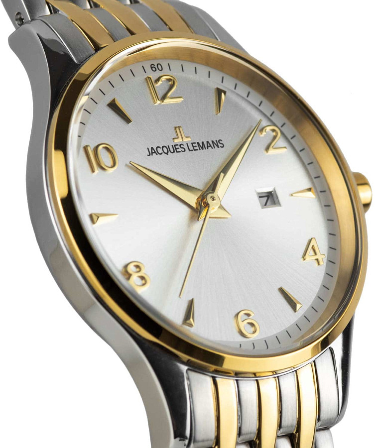 Часы Jacques Lemans Classic 1-2216H — сталь металл, Австрия