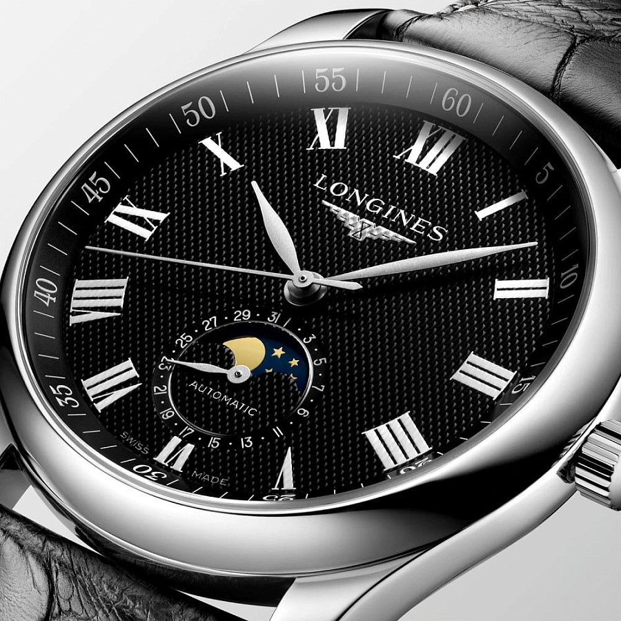 Часы Longines Master Collection L2.909.4.51.7 — механические, сталь металл