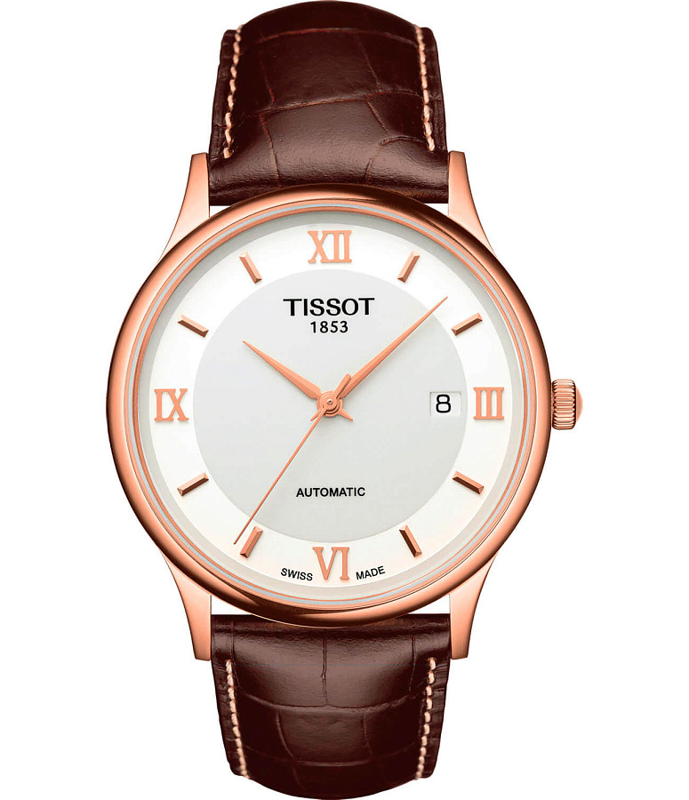 Часы Tissot Rose Dream 18K Gold T914.407.76.018.00 — мужские, белый