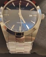 Фото покупателя: Швейцарские часы Tissot Gentleman Titanium T127.410.44.041.00