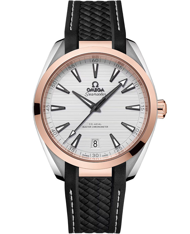 Часы Omega Seamaster Aqua Terra 220.22.41.21.02.001 — мужские, белый