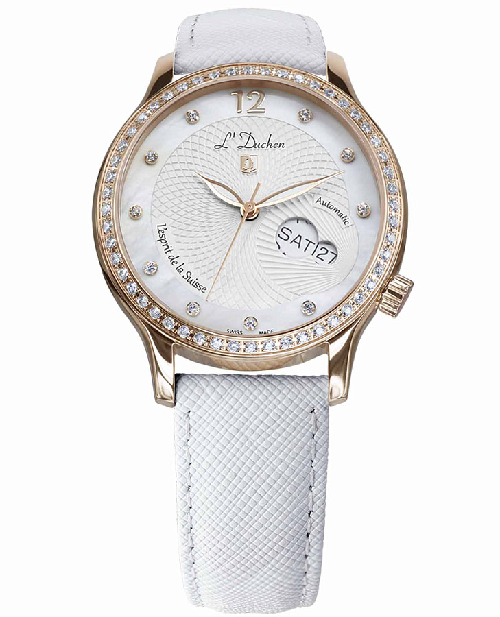 Часы L'Duchen Coquille D 713.46.33 — сталь металл, Швейцария