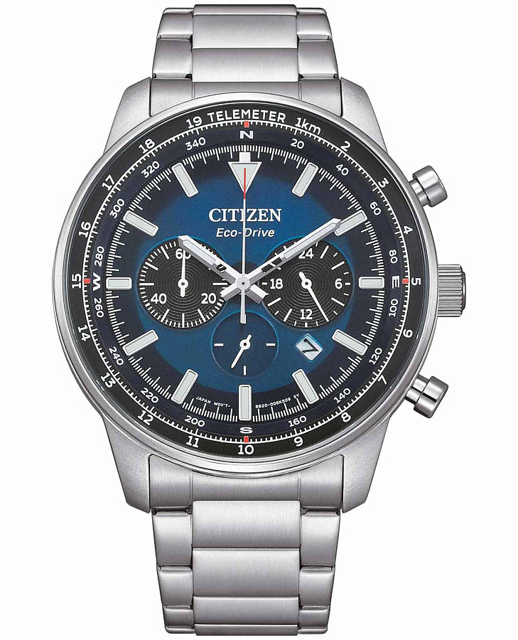 Часы Citizen Eco-Drive CA4500-91L — мужские, синий