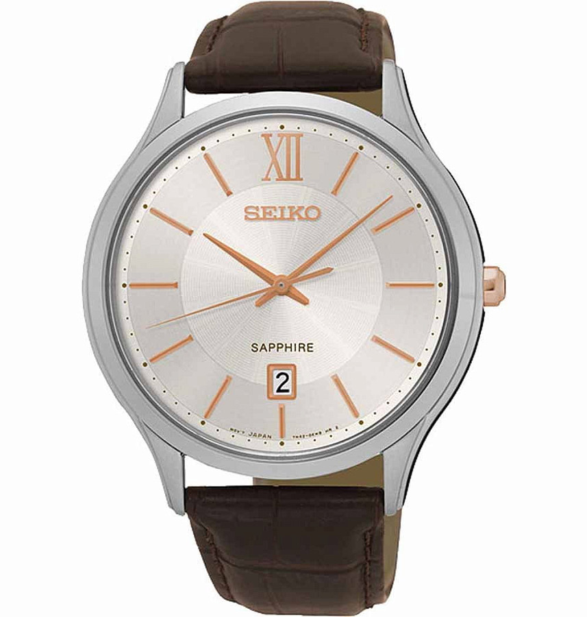 Часы Seiko Conceptual Series Dress SGEH55P1 — мужские, белый