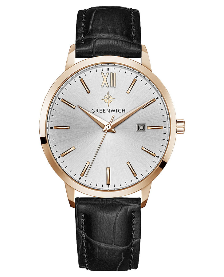 Часы Greenwich GW 061.41.13 — мужские, бирюзовый