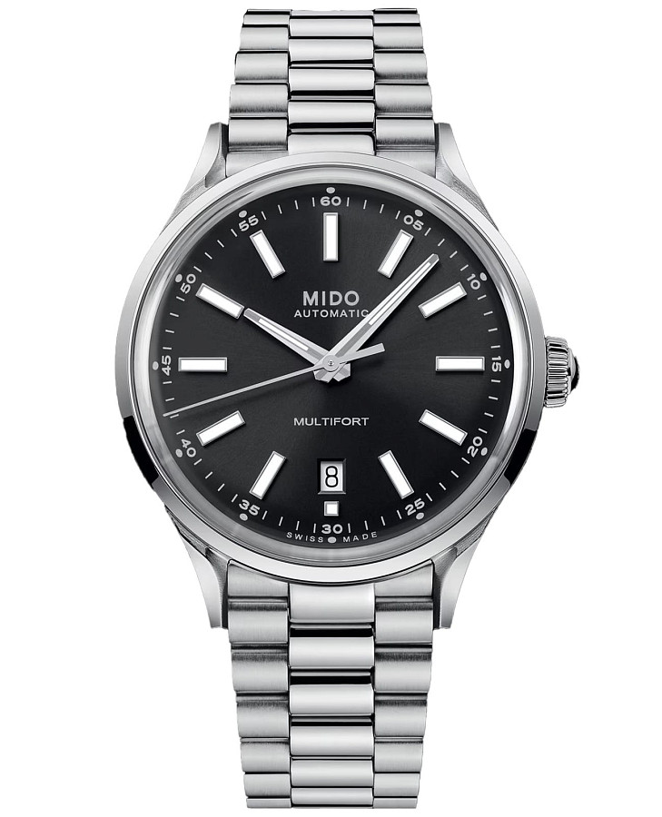 Часы Mido Multifort Patrimony Powerwind M040.407.11.061.00 — мужские, черный