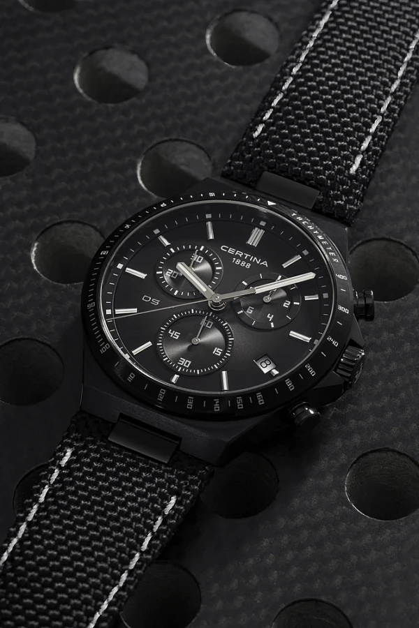 Часы Certina DS-7 Chronograph C043.417.38.081.00 — мужские, кварцевые