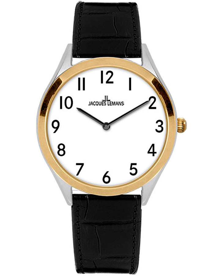 Часы Jacques Lemans 1-2184B — мужские, белый