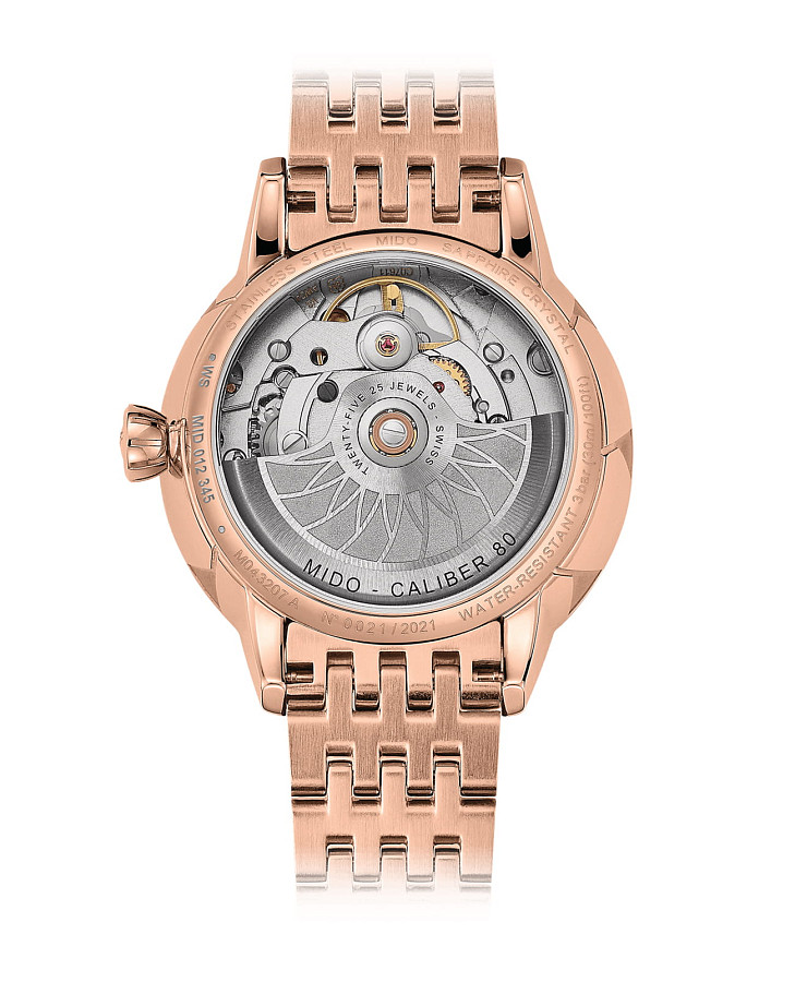 Часы Mido Rainflower M043.207.33.109.00 — металл сталь, Швейцария
