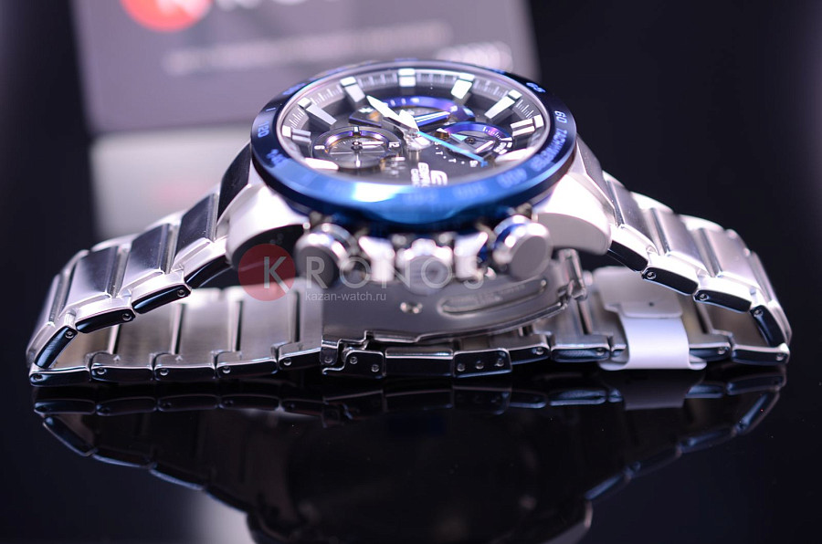 Часы Casio Edifice EQB-800DB-1A — металл сталь, Япония