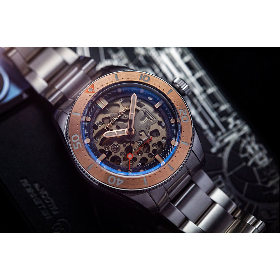 Часы Spinnaker Croft SP-5095-33 — нержавеющая сталь, мужские