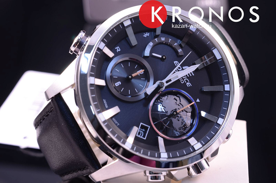 Часы Casio Edifice EQB-600L-1A — металл, Япония