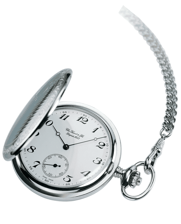 Часы Tissot Savonnette Mechanical T83.6.402.12 — механические, латунь