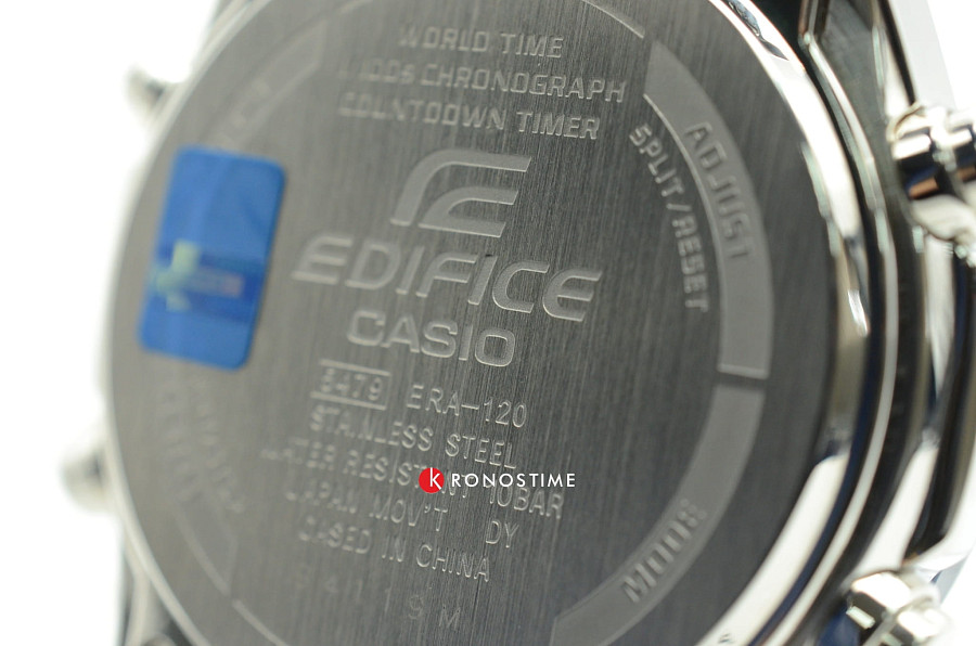Часы Casio Edifice ERA-120BL-2A — Япония, кварцевые