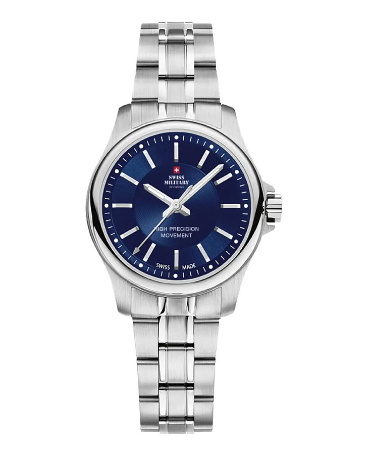 Часы Swiss Military by Chrono Сверхточные SM30201.03 — женские, синий