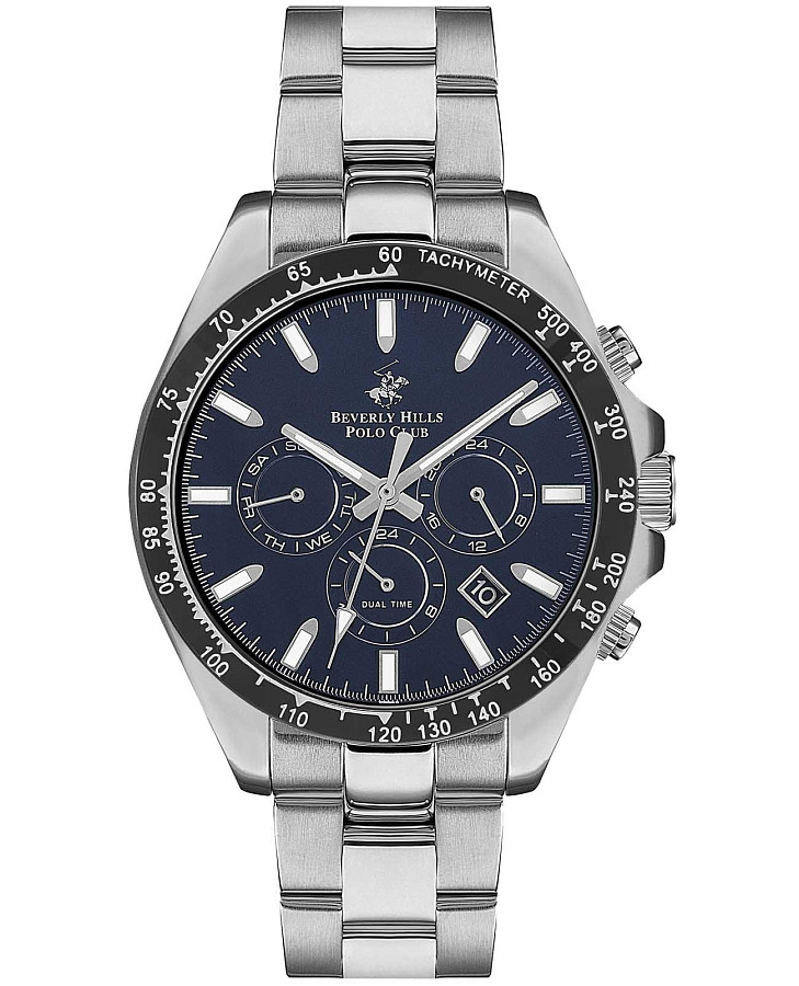 Часы Beverly Hills Polo Club BP3127X.392 — мужские, синий
