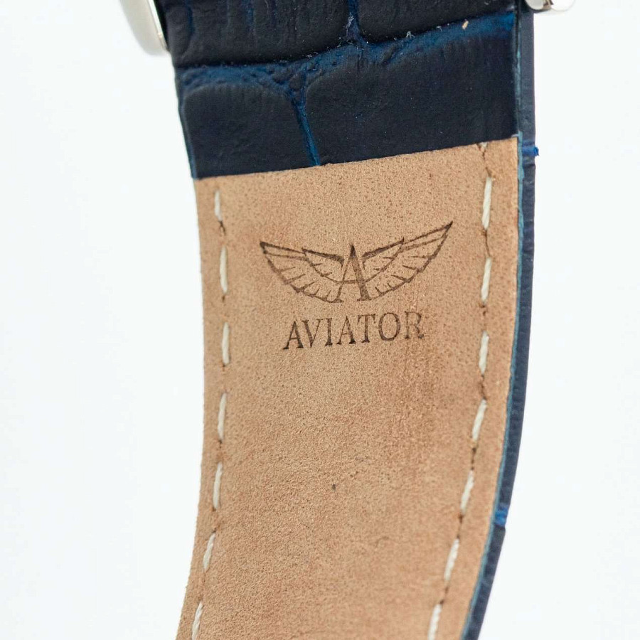 Часы Aviator Douglas Day-Date V.3.20.0.145.4 — мужские, кожаный
