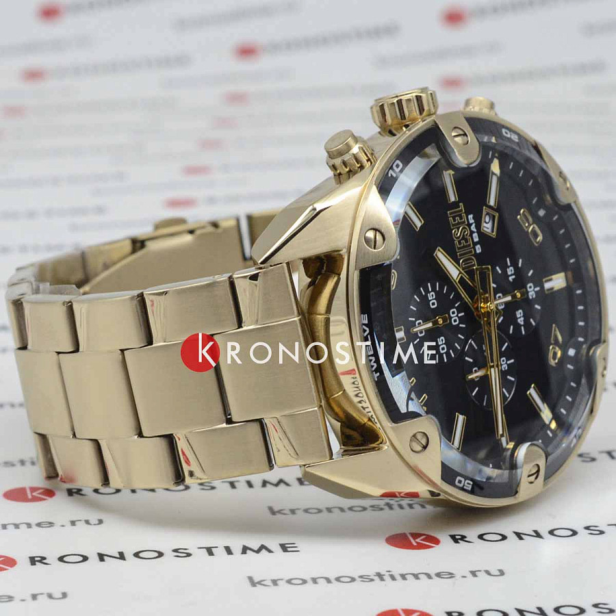 Часы Diesel Spiked DZ4678 — металл сталь, Италия