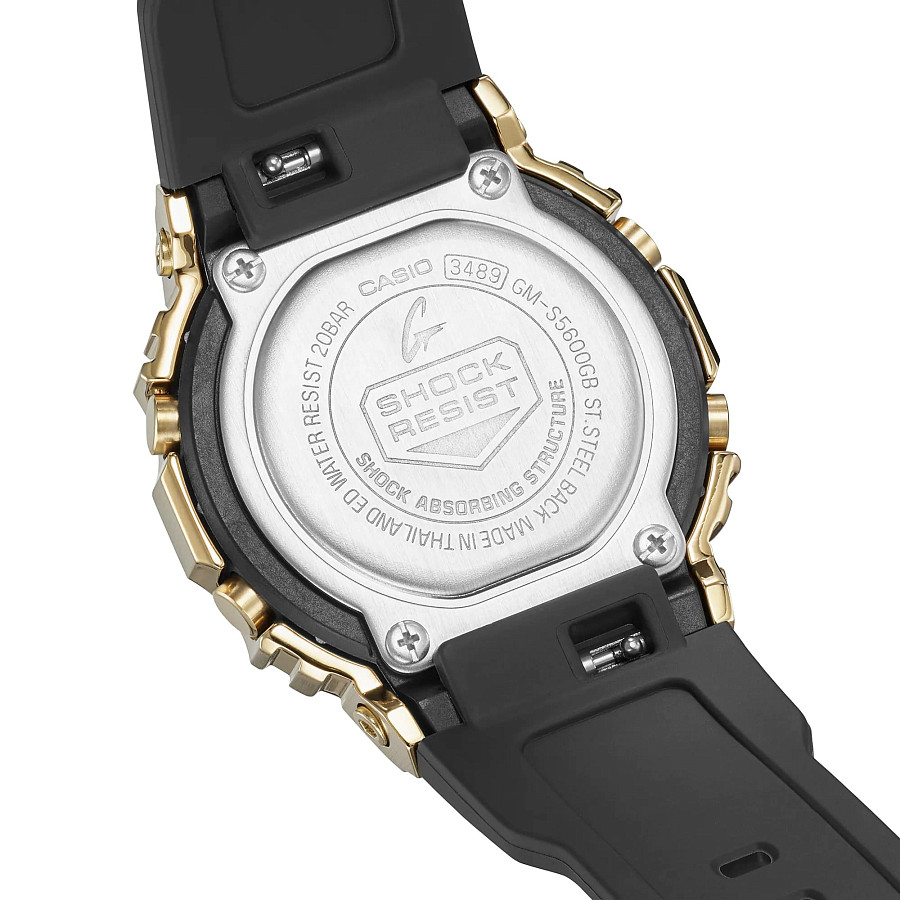 Часы Casio G-Shock GM-S5600GB-1DR (GM-S5600GB-1) — артикул GM-S5600GB-1