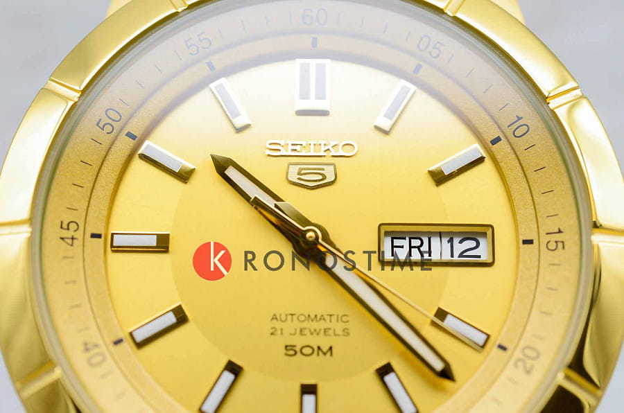 Часы Seiko SNKN62K1 — нержавеющая сталь с pvd-покрытием, мужские