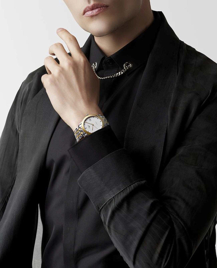 Часы Longines Flagship L4.984.3.27.7 — металл сталь, Швейцария