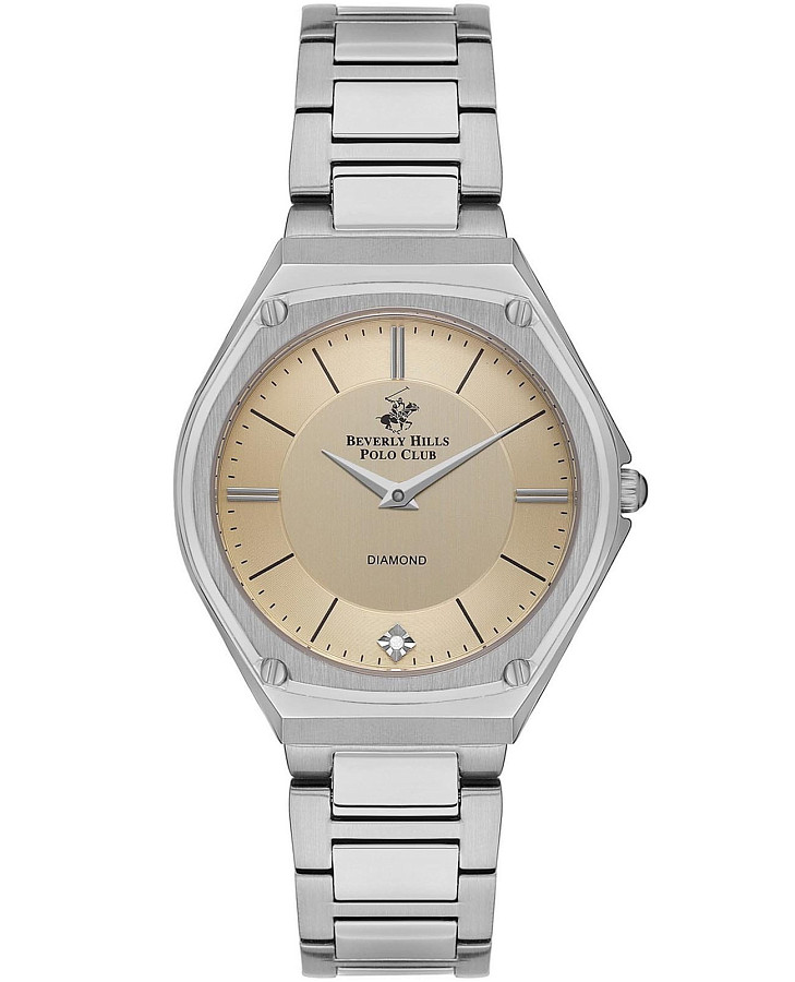 Часы Beverly Hills Polo Club BP3560X.370 — женские, бежевый