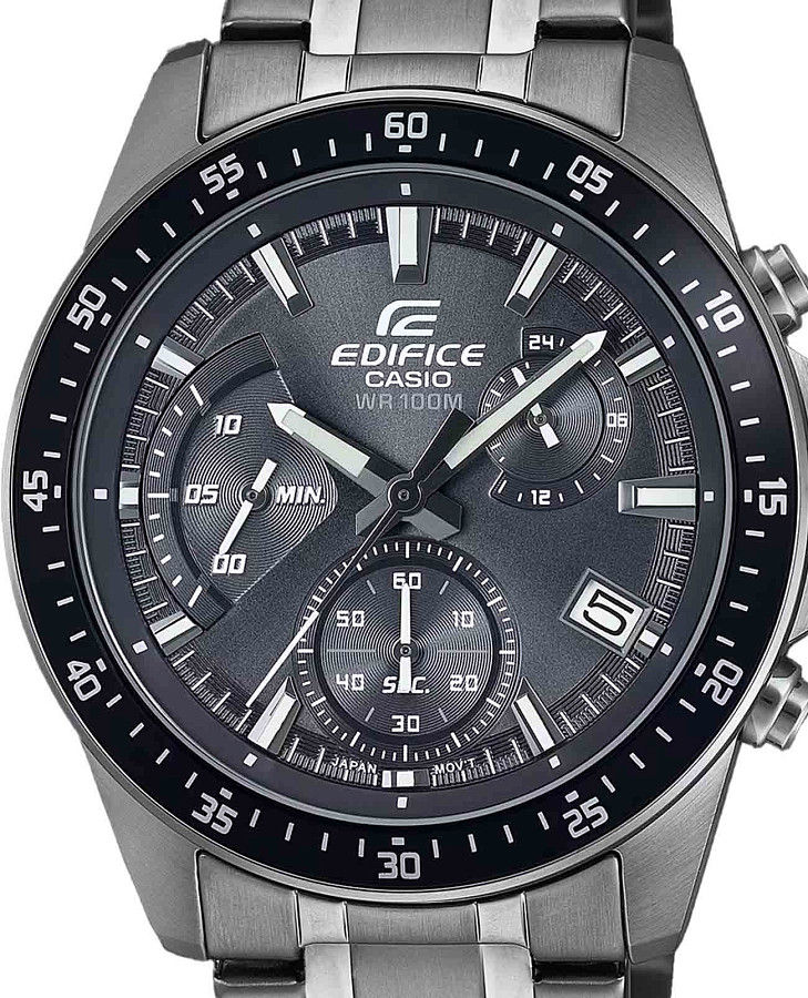 Часы Casio Edifice EFV-540DC-1C — кварцевые, металл сталь