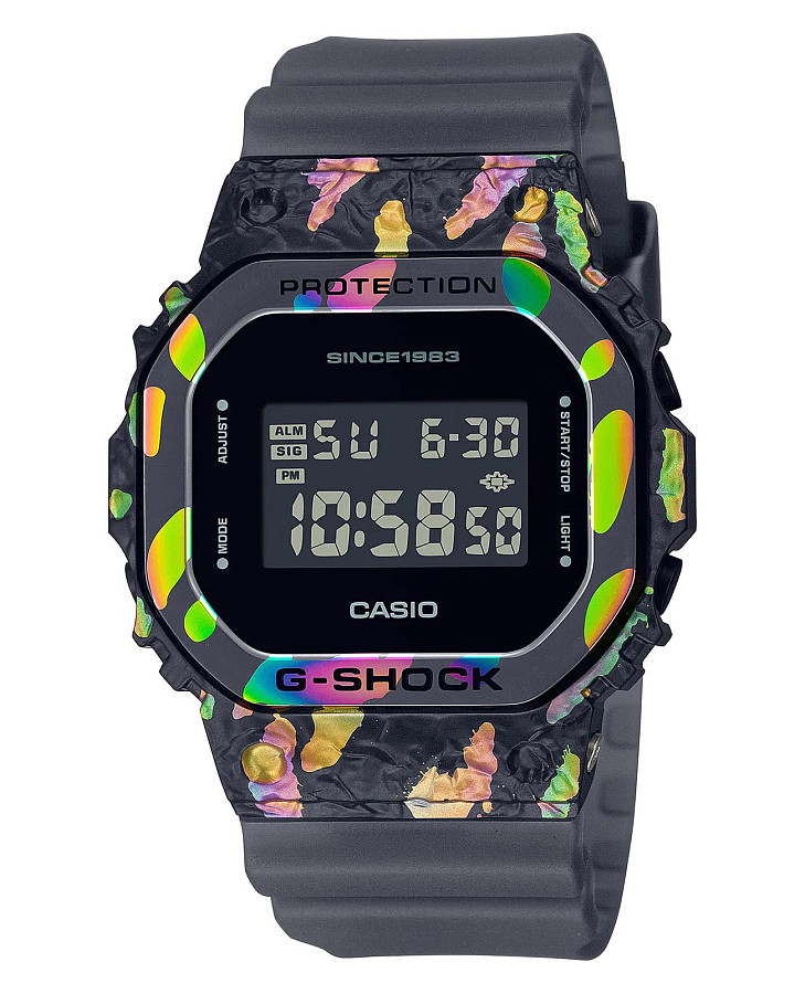 Часы Casio G-Shock GM-5640GEM-1DR (GM-5640GEM-1) — мужские, черный