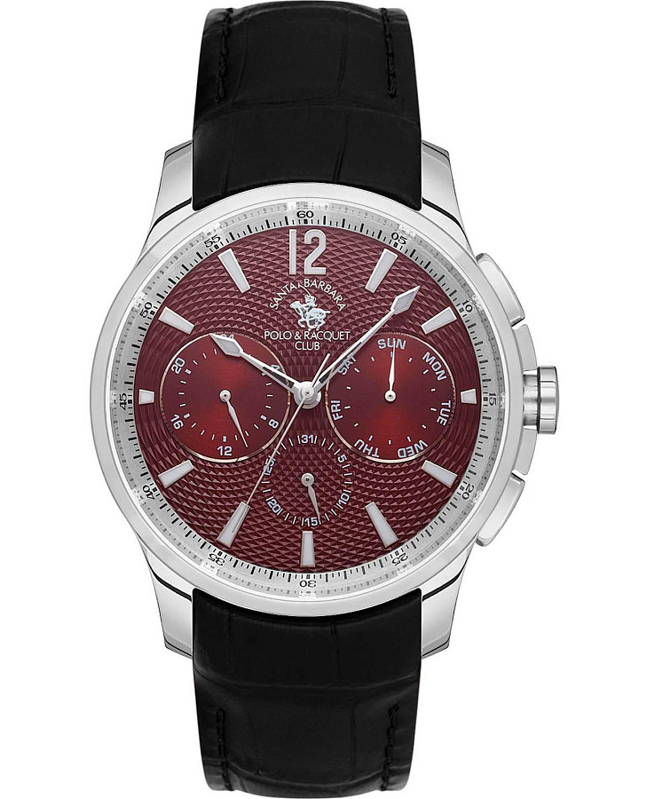 Часы Santa Barbara Polo & Racquet Club Legend SB.1.10538-2 — мужские, красный