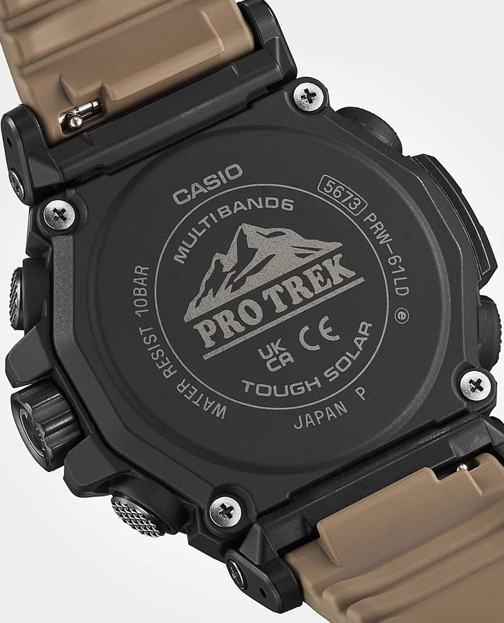 Часы Casio Pro Trek PRW-61LD-5 — металл пластик сталь, Япония