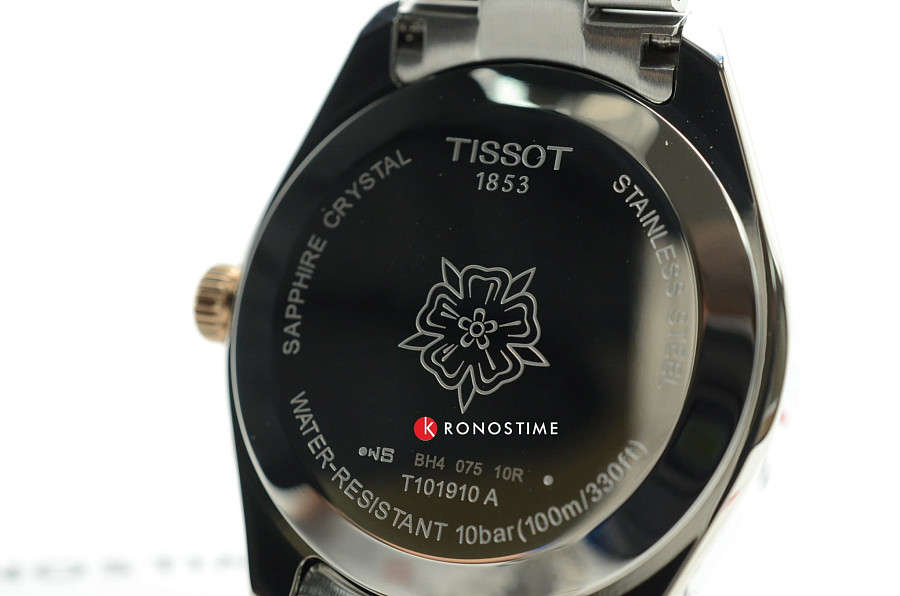 Часы Tissot PR 100 Sport Chic T101.910.22.061.00 — серый, сталь металл