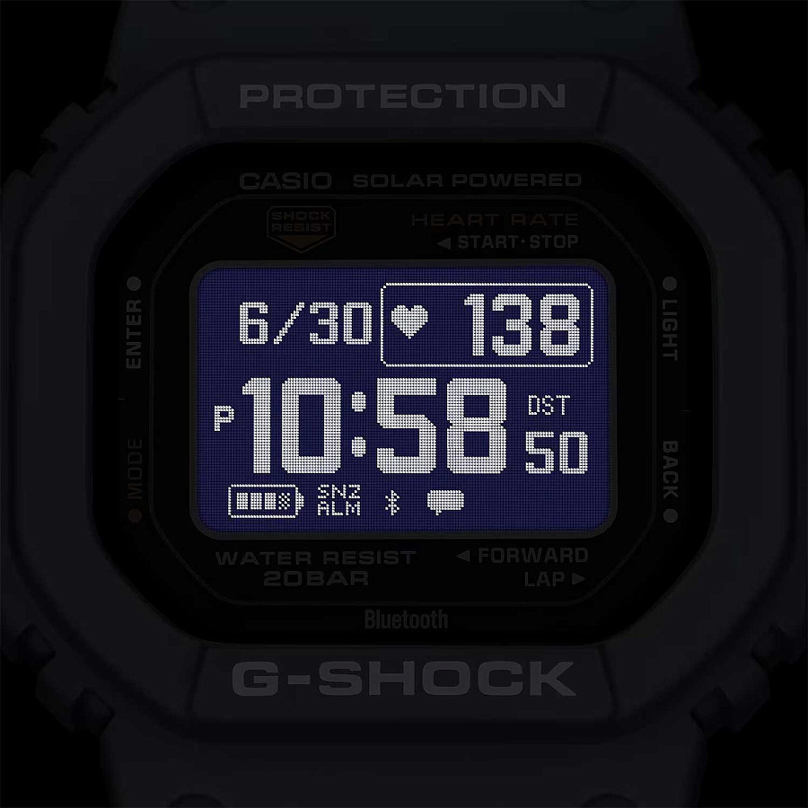 Часы Casio G-Shock DW-H5600-2 — мужские, пластик
