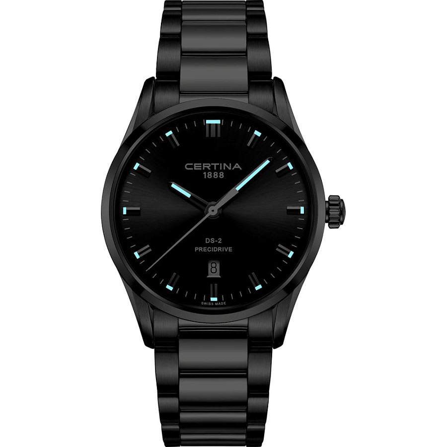 Часы Certina DS-2 C024.410.11.081.20 — кварцевые, сталь