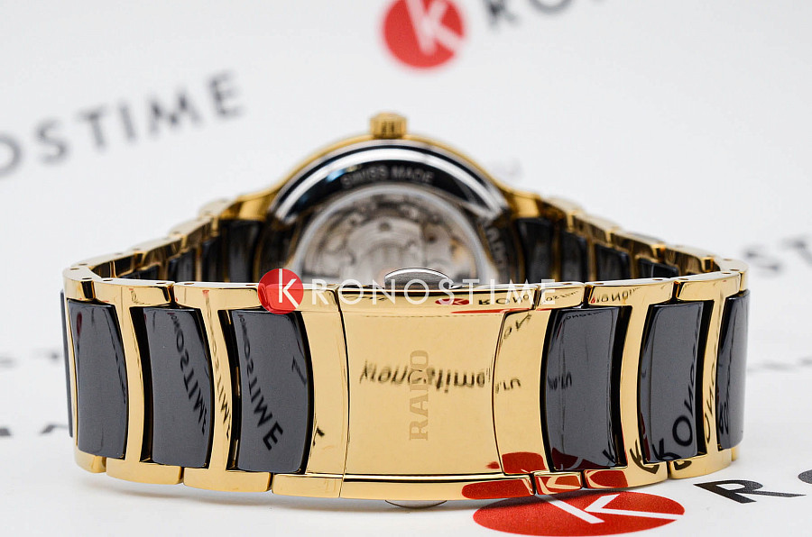 Часы Rado Centrix Automatic Diamonds R30008742 — высокотехнологичная керамика + нержавеющая сталь с pvd покрытием, мужские