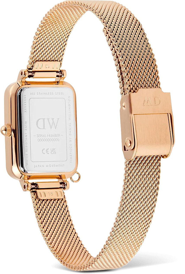 Часы Daniel Wellington Quadro Crystal Zodiac Evergold DW00100749 — сталь металл, Швеция