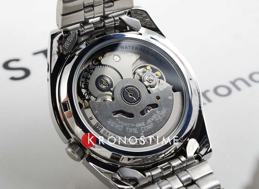 Часы Seiko 5 SNK393K1 — мужские, нержавеющая сталь