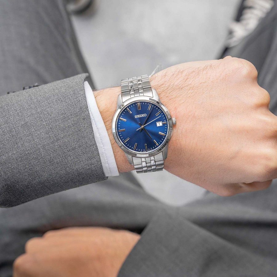 Часы Seiko Conceptual Series Dress SUR399P1 — кварцевые, Япония, мужские