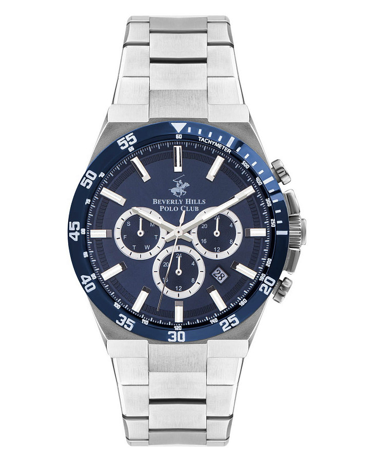 Часы Beverly Hills Polo Club BP3353X.390 — мужские, синий
