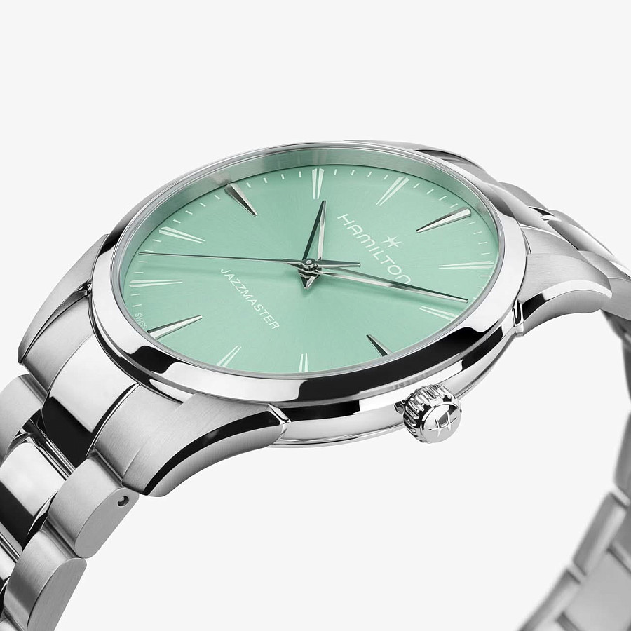 Часы Hamilton Jazzmaster Quartz 40mm H32461161 — нержавеющая сталь, мужские