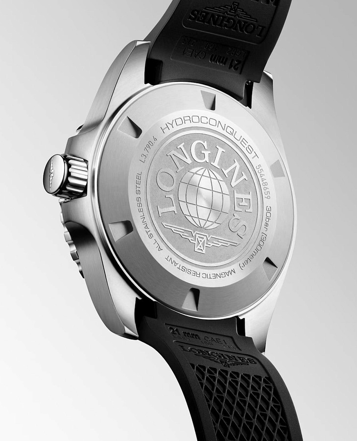 Часы Longines HydroConquest L3.790.4.56.9 — керамика сталь металл, Швейцария