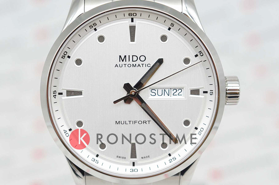 Часы Mido Multifort M M038.430.11.031.00 — металл сталь, Швейцария
