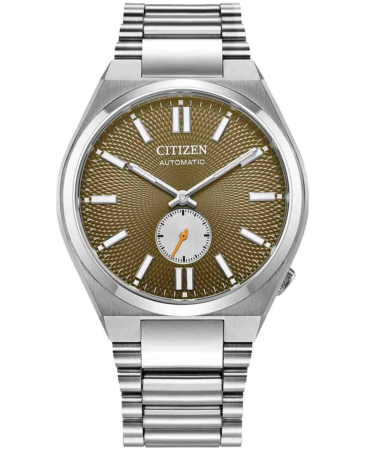 Часы Citizen Automatic NK5010-51X — мужские, зеленый