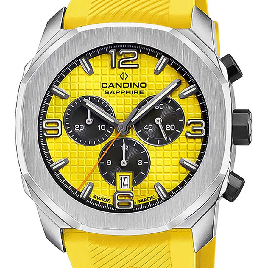 Часы Candino Gents Sport C4774/1 — кварцевые, сталь металл