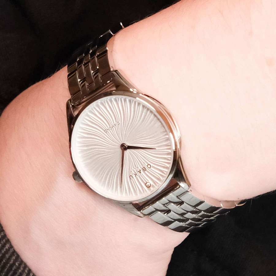 Часы Obaku Diamond V297LXCISC — Дания, кварцевые